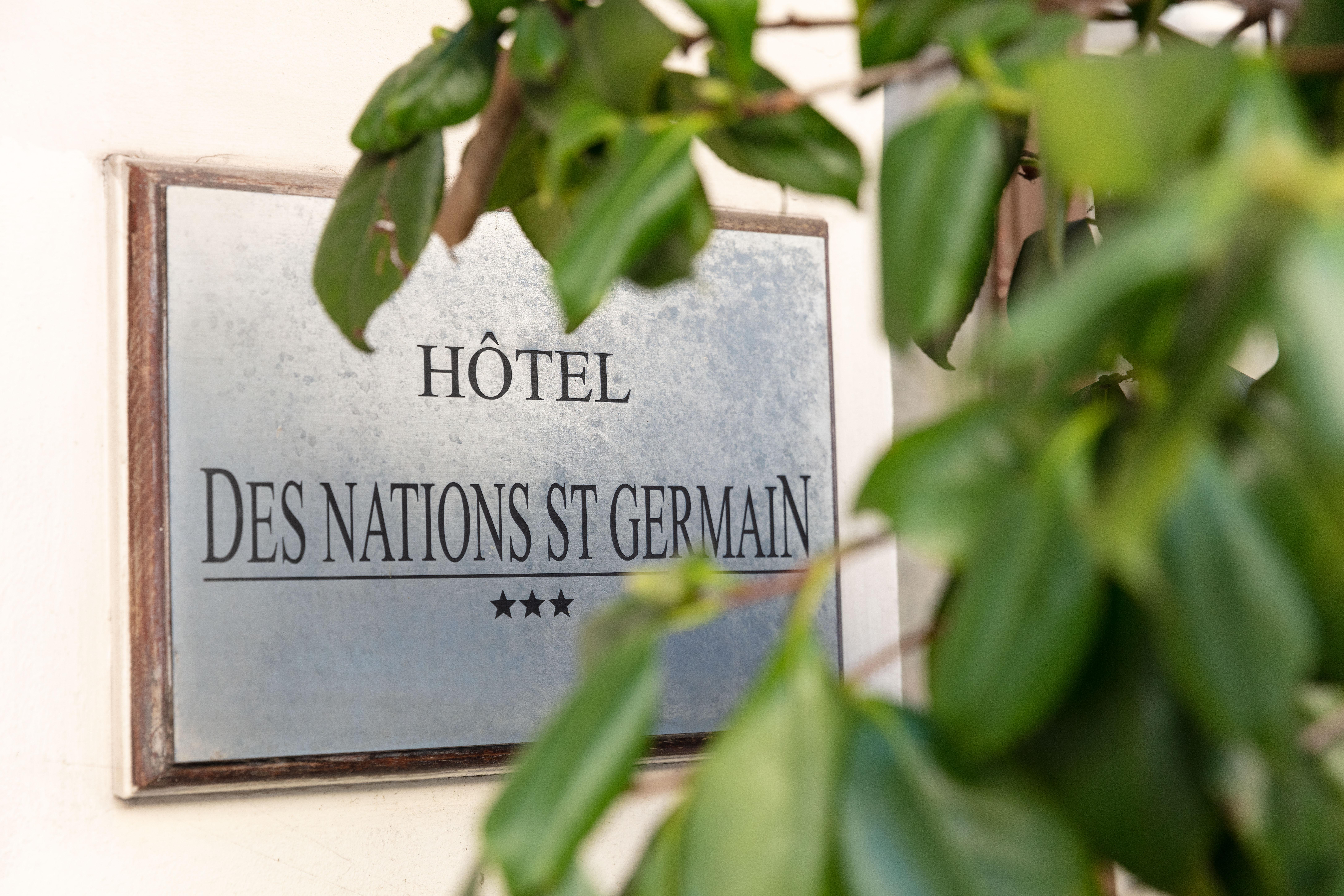 Hotel Des Nations Saint Germain Париж Екстер'єр фото