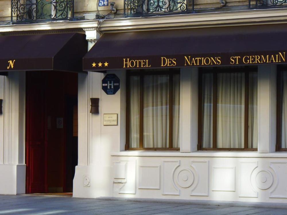 Hotel Des Nations Saint Germain Париж Інтер'єр фото